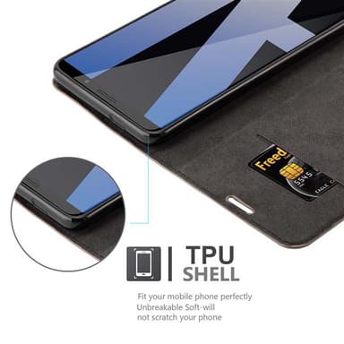 Huawei MATE 10 PRO lommebokdeksel case (brun)