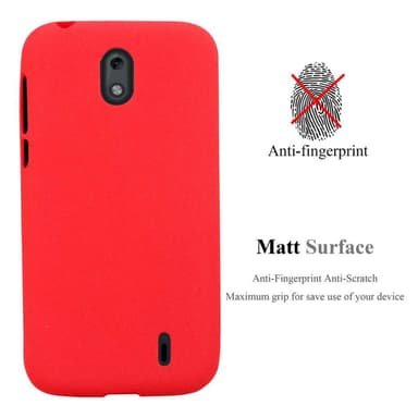 Deksel Nokia 1 2018 case (rød)
