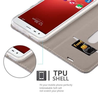 ZTE Blade S6 lommebokdeksel etui (grå)