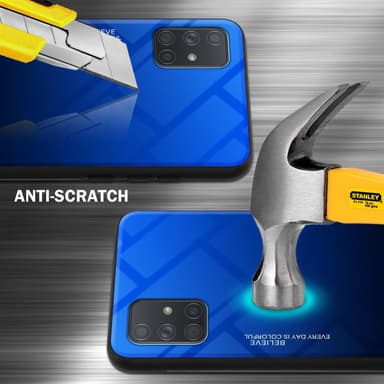 Deksel Samsung Galaxy A71 4G Case Cover (svart)
