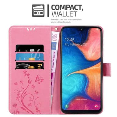 Samsung Galaxy A10e / A20e lommebokdeksel Blomster