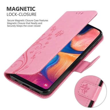 Samsung Galaxy A10e / A20e lommebokdeksel Blomster