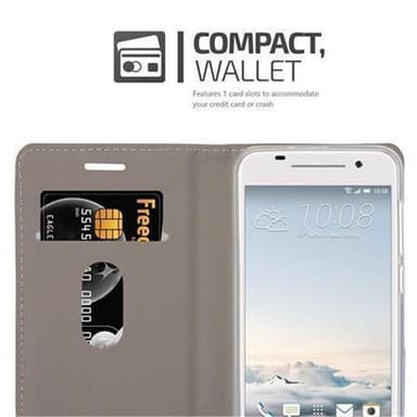 HTC ONE A9 lommebokdeksel etui (blå)