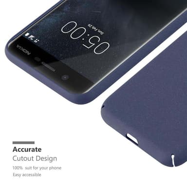 Nokia 5 2017 Hardt Deksel Cover (blå)