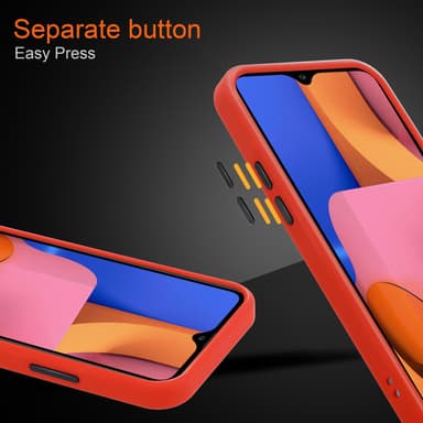 Samsung Galaxy A20s Deksel Case Cover (gjennomsiktig)