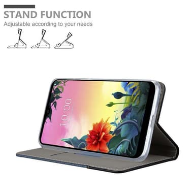 LG K50S lommebokdeksel etui (blå)