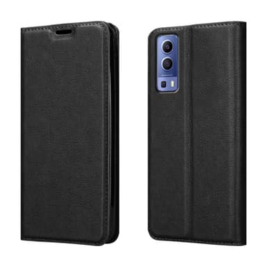 Vivo Y52 5G / Y72 5G lommebokdeksel case (svart)