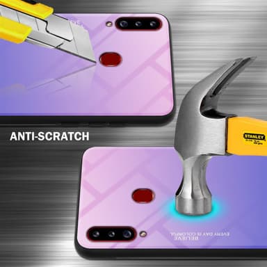 Deksel Samsung Galaxy A20s Case Cover (svart)
