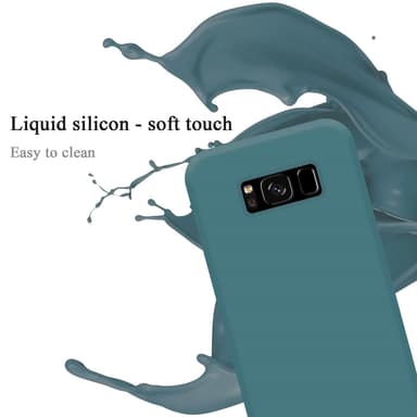 Samsung Galaxy S8 PLUS silikondeksel case (grønn)
