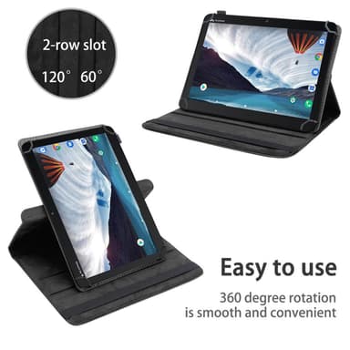 Acepad A140 (10.1 tomme) deksel til nettbrett (svart)
