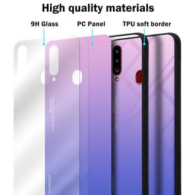 Deksel Samsung Galaxy A20s Case Cover (svart)