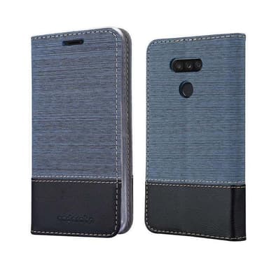 LG K50S lommebokdeksel etui (blå)