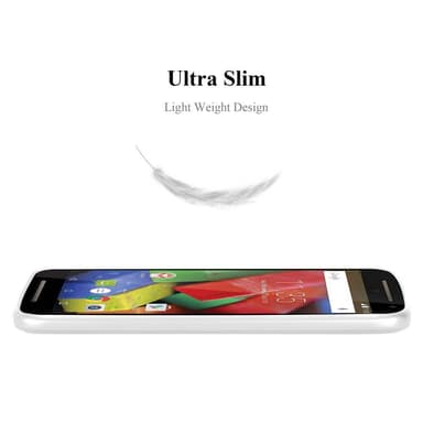 Deksel Motorola MOTO G2 Case Cover (sølv)