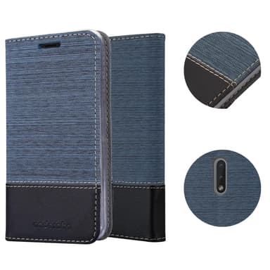 Nokia 2.3 lommebokdeksel etui (blå)