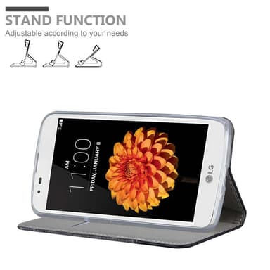 LG K7 2016 lommebokdeksel etui (grå)