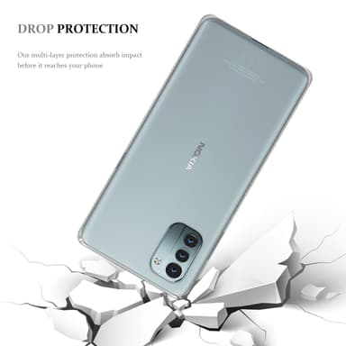 Nokia G11 / G21 deksel ultra slim (gjennomsiktig)