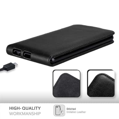 LG STYLUS 2 deksel flip cover (svart)