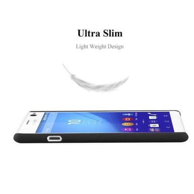 Sony Xperia C4 Hardt Deksel Cover (svart)