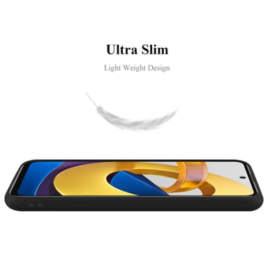 Deksel Xiaomi POCO M4 PRO 5G Silikon cover (svart)