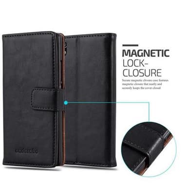 Huawei ASCEND P7 lommebokdeksel etui (svart)