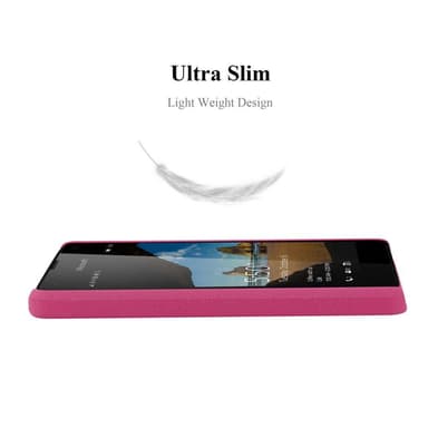 Nokia Lumia 550 Hardt Deksel Cover (rosa)