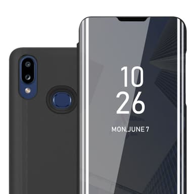 Samsung Galaxy A10s / M01s lommebokdeksel etui (svart)