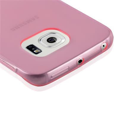 Samsung Galaxy S6 EDGE deksel ultra slim (rosa)