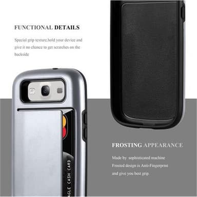 Samsung Galaxy S3 / S3 NEO Deksel Case Cover (sølv)
