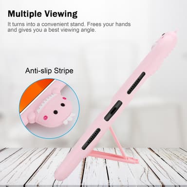 iPad MINI 4 (7.9 tomme) deksel for barn (rosa)