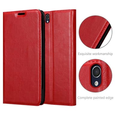 Sony Xperia Z lommebokdeksel case (rød)