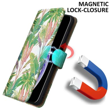 iPhone X / XS lommebokdeksel etui (grønn)