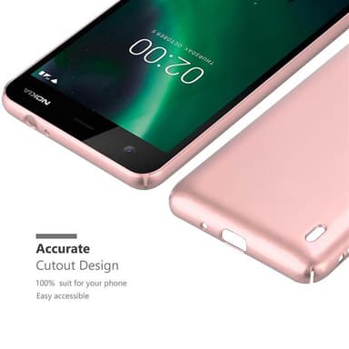 Deksel Nokia 2 2017 Case Cover (rosa)