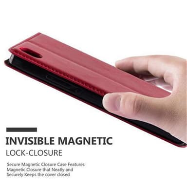 Huawei ASCEND P7 lommebokdeksel case (rød)
