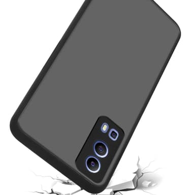 Vivo Y52 5G / Y72 5G Deksel Case Cover (Svart)