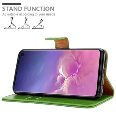 Samsung Galaxy S10 4G lommebokdeksel etui (grønn)