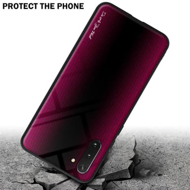 Samsung Galaxy NOTE 10 Deksel Case Cover (rosa)