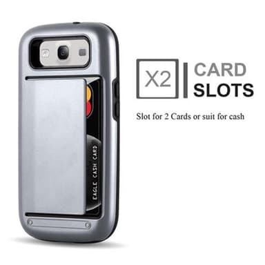 Samsung Galaxy S3 / S3 NEO Deksel Case Cover (sølv)