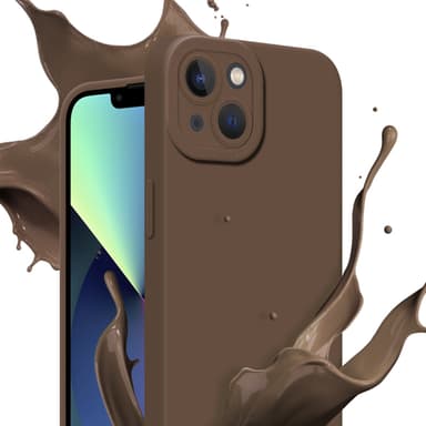 iPhone 13 Deksel case (brun)