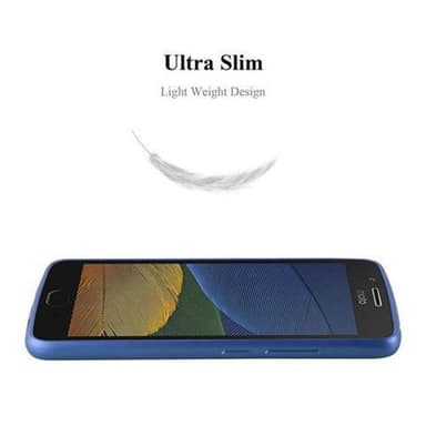 Deksel Motorola MOTO G5 Case Cover (blå)