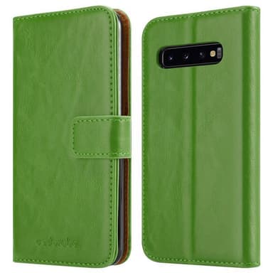 Samsung Galaxy S10 4G lommebokdeksel etui (grønn)