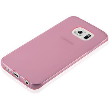 Samsung Galaxy S6 EDGE deksel ultra slim (rosa)