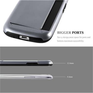 Samsung Galaxy S3 / S3 NEO Deksel Case Cover (sølv)