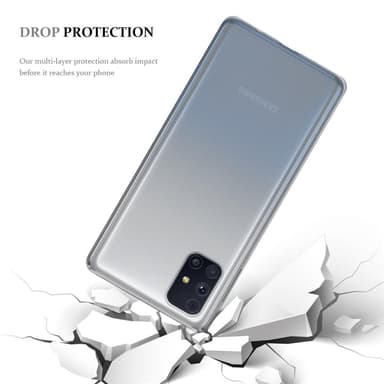 Samsung Galaxy M31s deksel ultra slim (gjennomsiktig)
