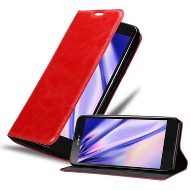 Sony Xperia Z lommebokdeksel case (rød)