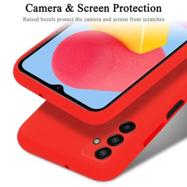 Samsung Galaxy M13 4G silikondeksel case (rød)