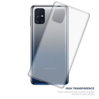 Samsung Galaxy M31s deksel ultra slim (gjennomsiktig)