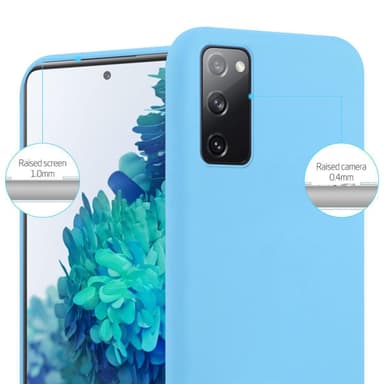 Deksel Samsung Galaxy S20 FE Silikon cover (blå)