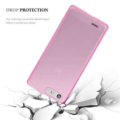 ZTE Blade V6 deksel ultra slim (rosa)