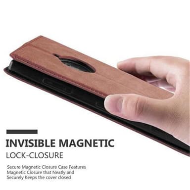 Nokia Lumia 830 lommebokdeksel case (brun)