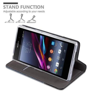 Sony Xperia Z1 lommebokdeksel etui (blå)